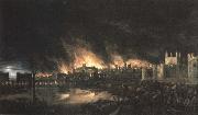 unknow artist samtida malning av branden i london 1666 France oil painting artist